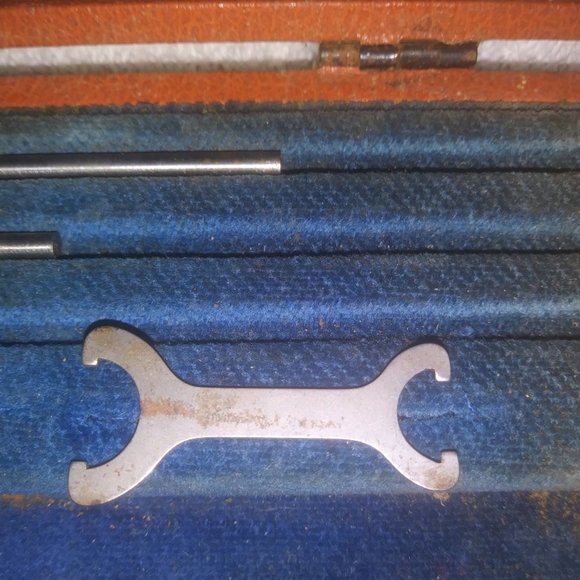 Vintage Brown & Sharpe Depth Micrometer Rod Set - Picture 7 of 8